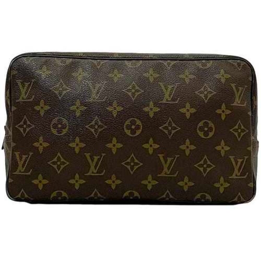 Louis Vuitton Pouch True Toilet 28 Brown Monogram Canvas, M47522 - Authentic